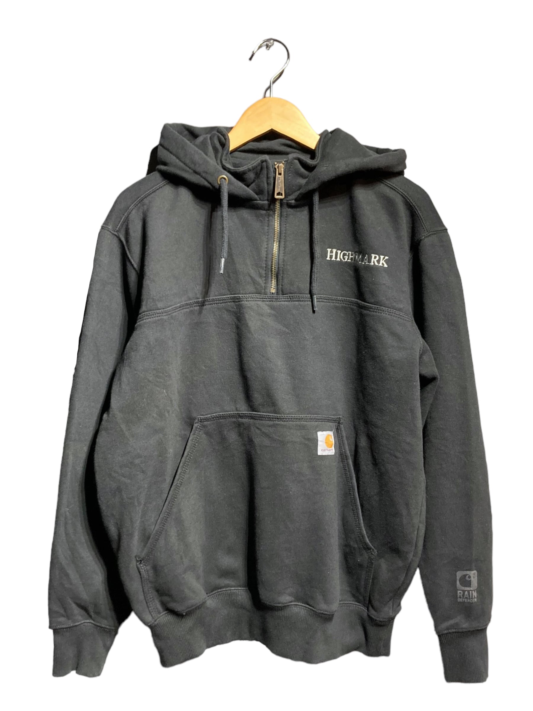 Carhartt カーハート ハーフジップ 企業ロゴ フーディ パーカー