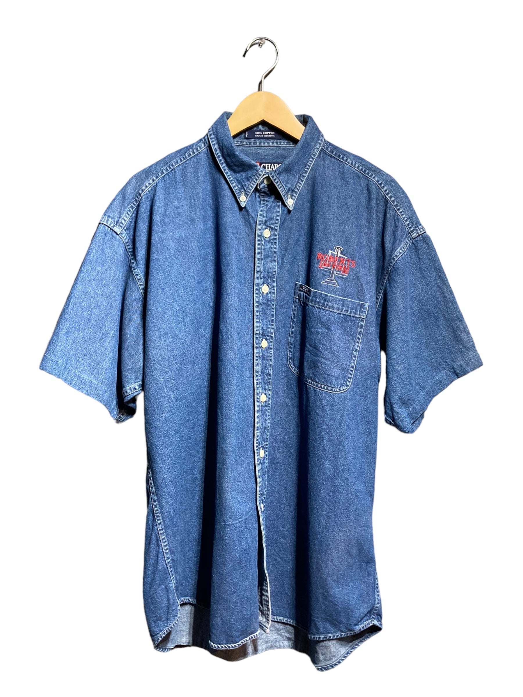 90s Chaps チャップス Ralph Lauren ラルフローレン 半袖シャツ