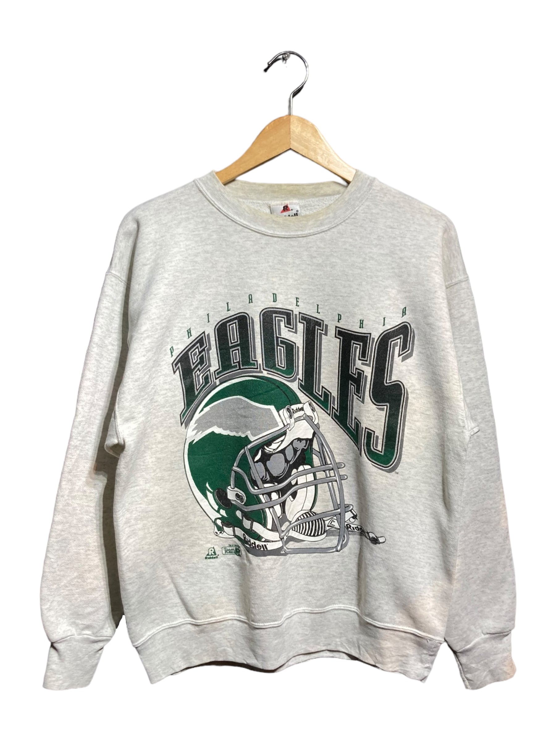 90s sweat Riddell NFL EAGLES イーグルス デザインスウェット