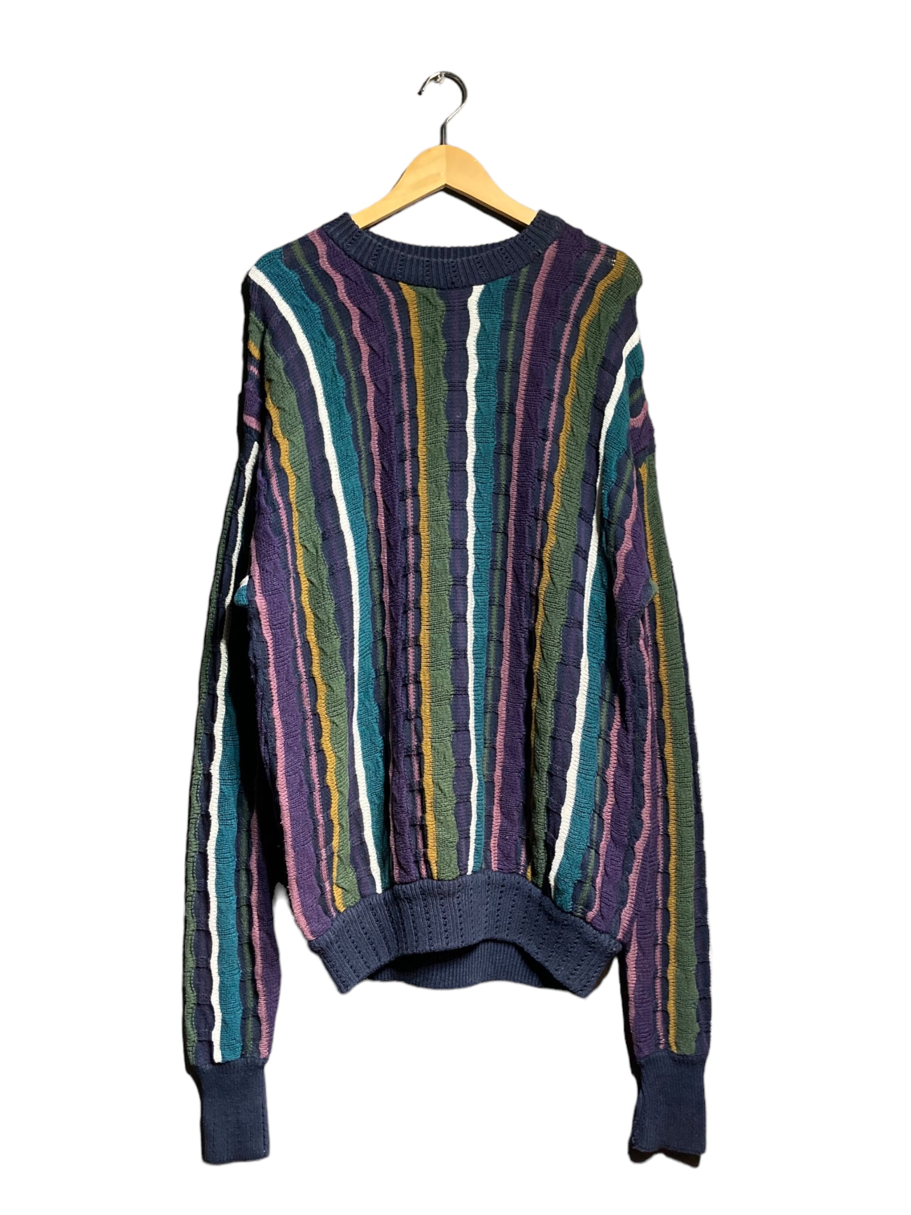 STRUCTURE knit sweater ニット コットン セーター – STORAGE UNLIMITED