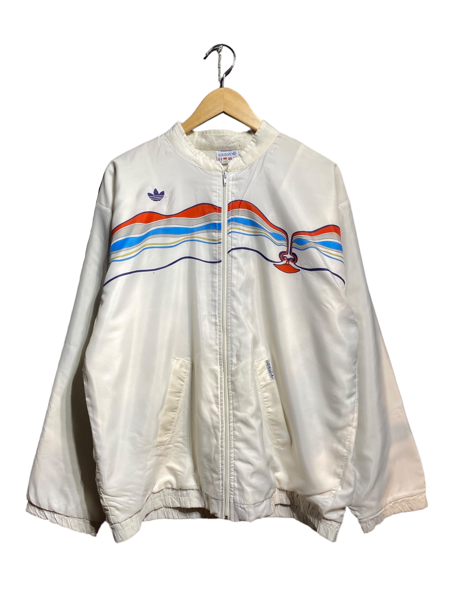 80年代 adidas アディダス VENTEX ベンテックス Nylon track jacket