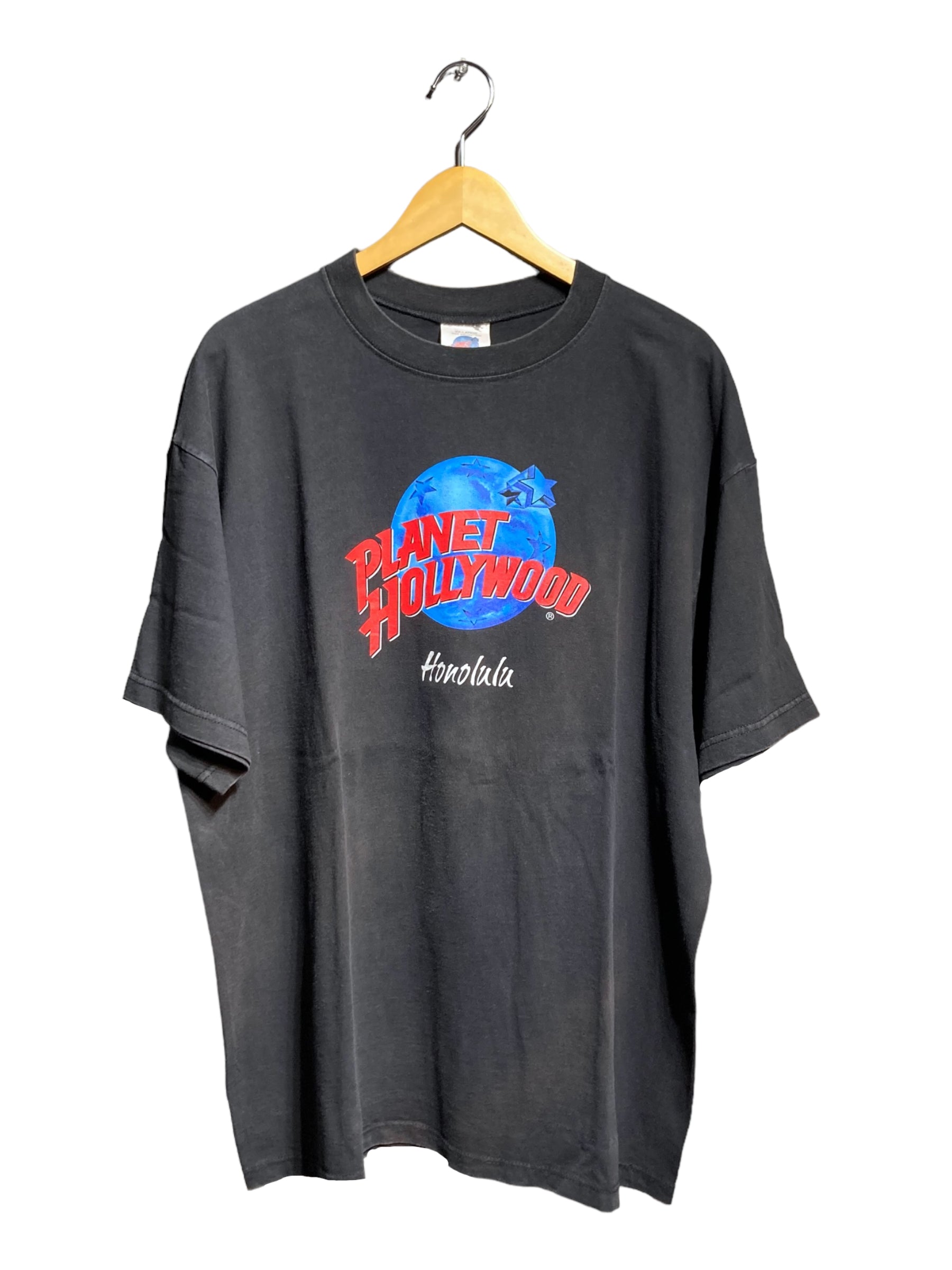 Usa製 Planet hollywood プラネットハリウッド Tシャツ 紫 - Tシャツ