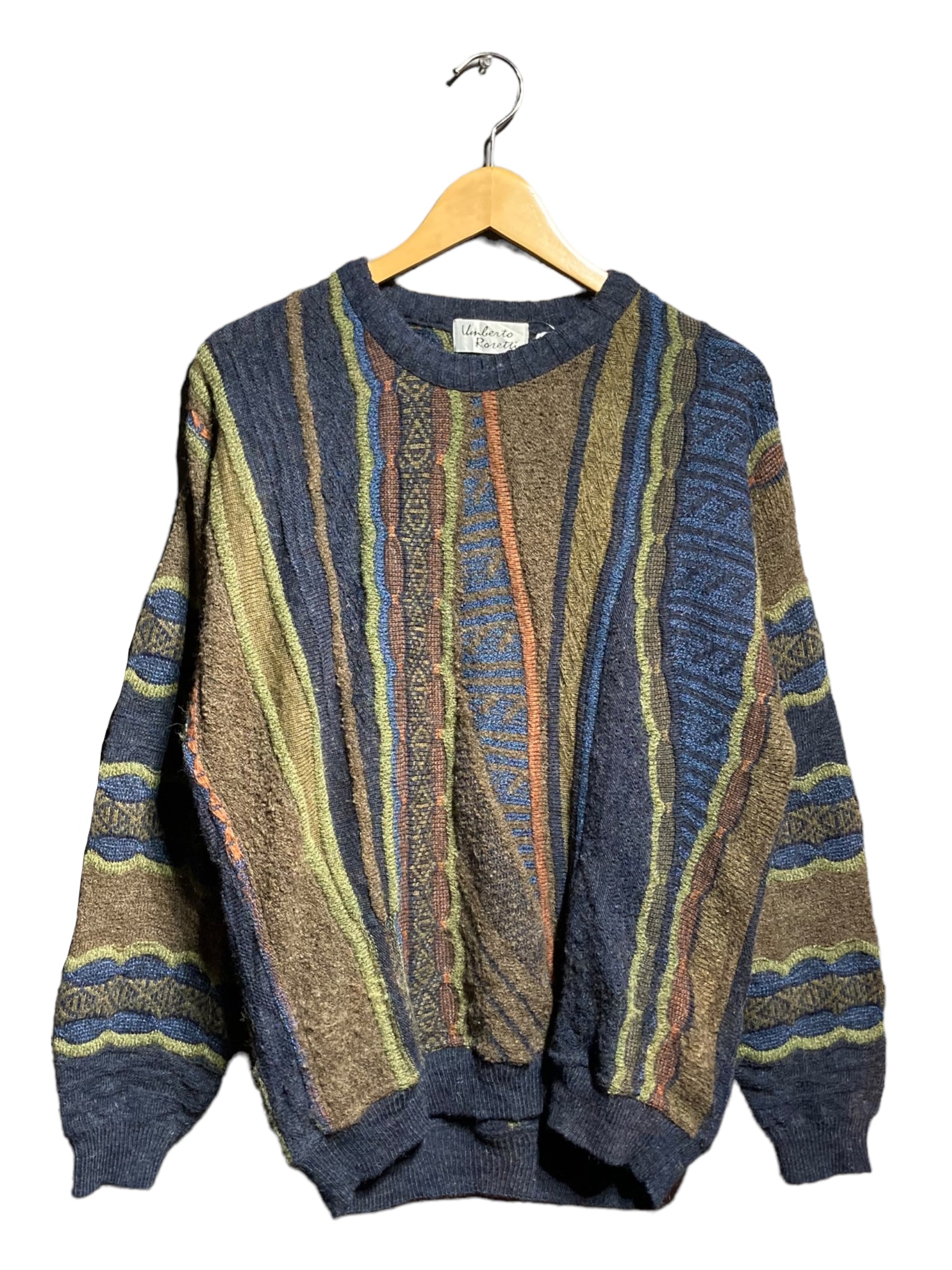 Vinsento Rosetti knit sweater 3Dニット ウールニット セーター