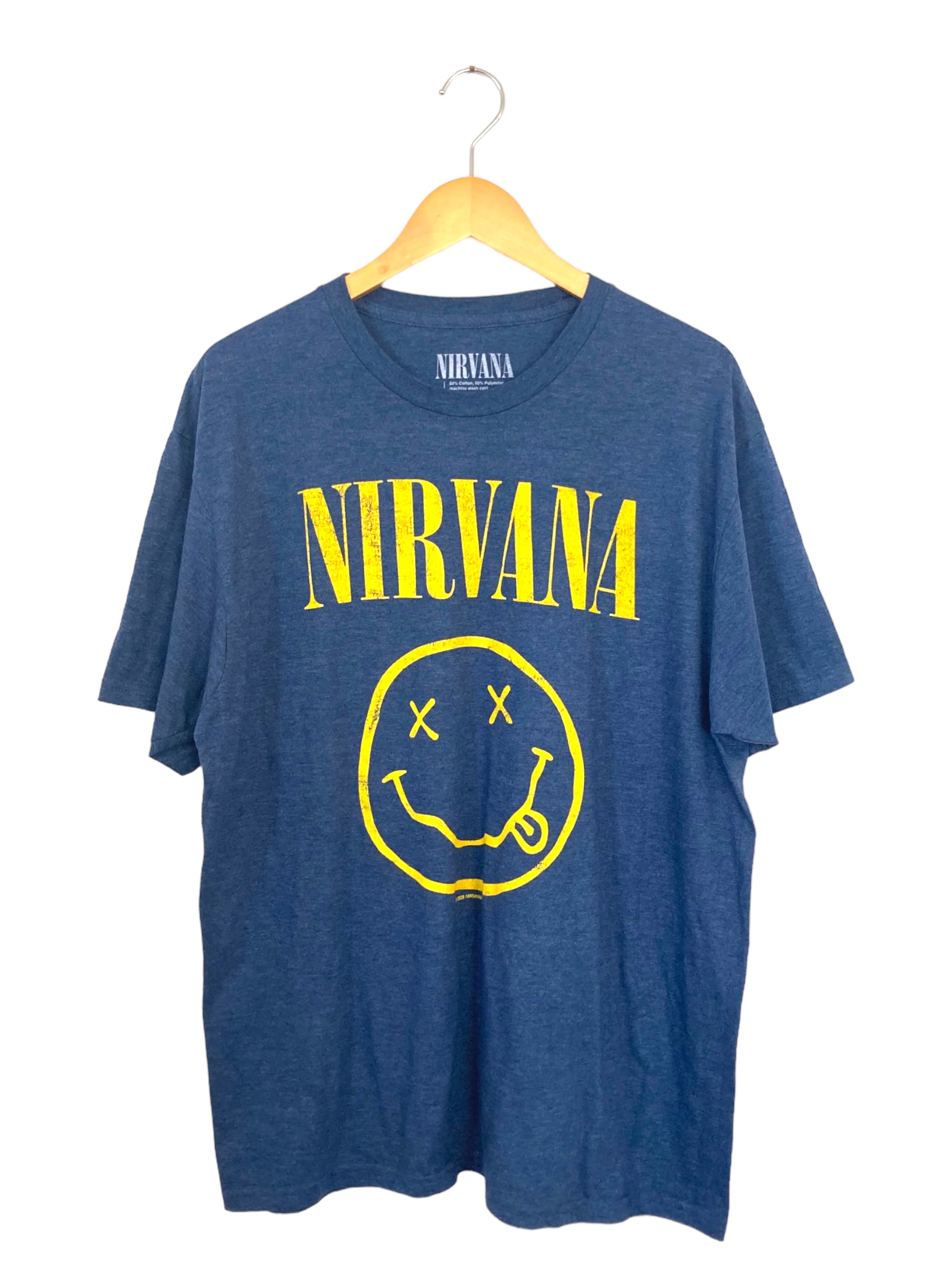 メンズ2014年 651 NIRVANA ニルヴァーナ スマイル Tシャツ サイズXL ...