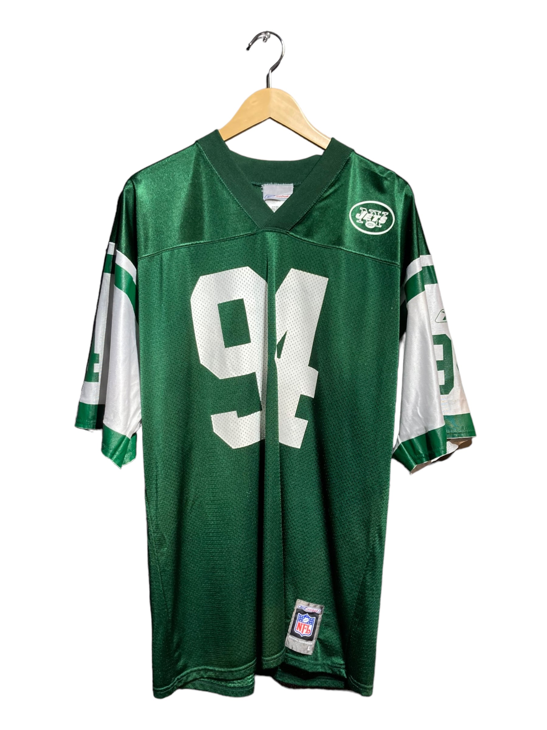 NFL JETS ニューヨークジェッツ Reebok リーボック ゲームシャツ