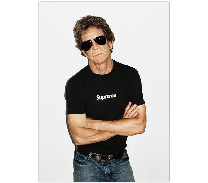 Supreme シュプリーム LOU REED ルー・リード ポスター（UVカット特注