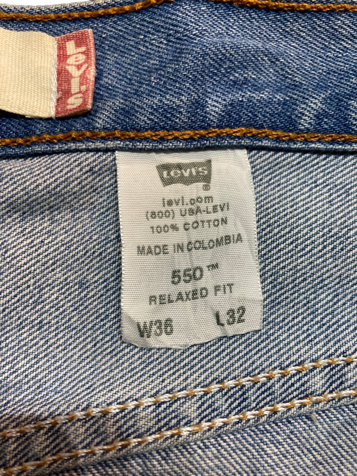 Levi’s リーバイス 550 リラックスフィット デニムパンツ