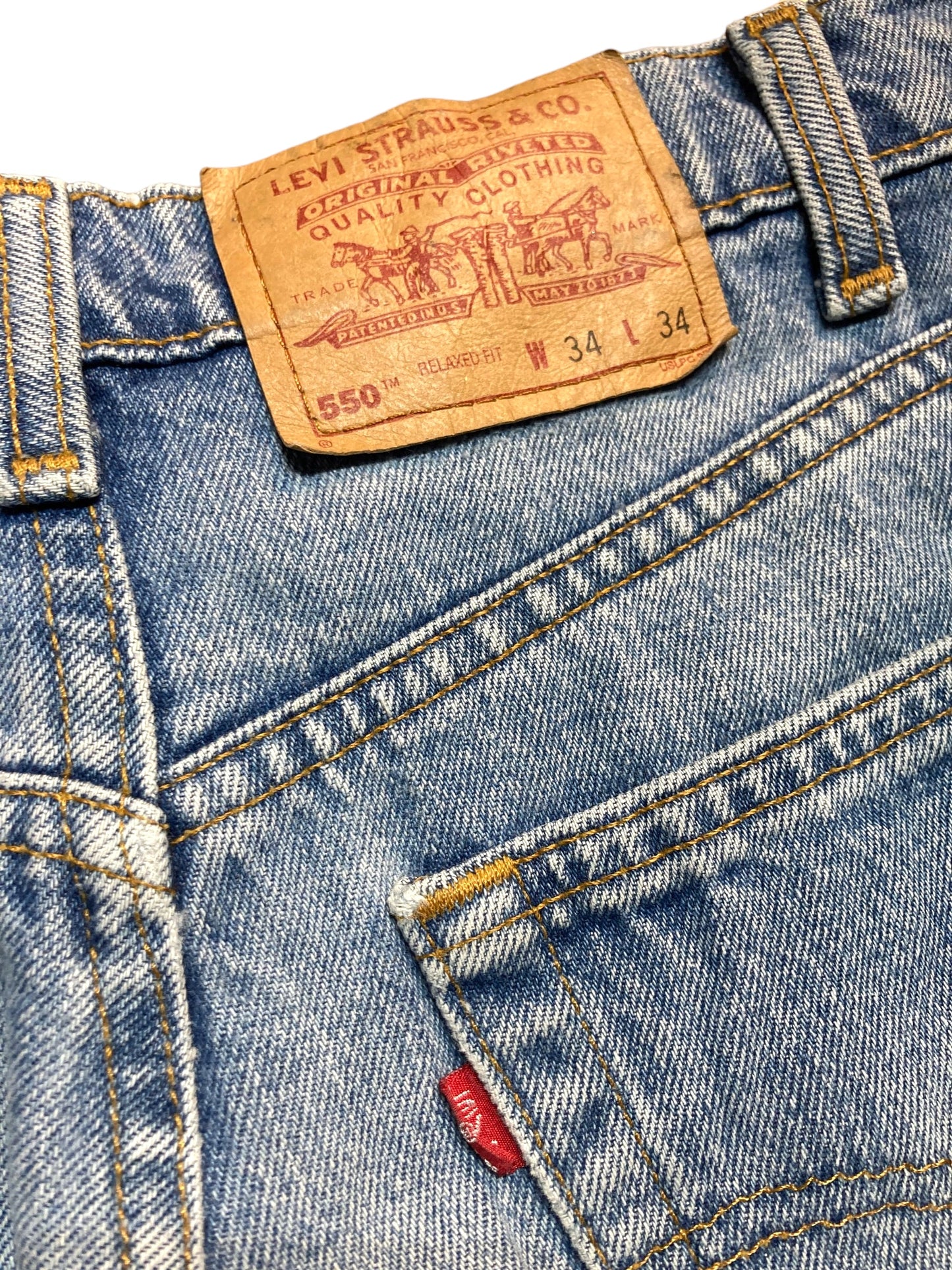 90s Levi’s リーバイス 550 リラックスフィット デニムパンツ