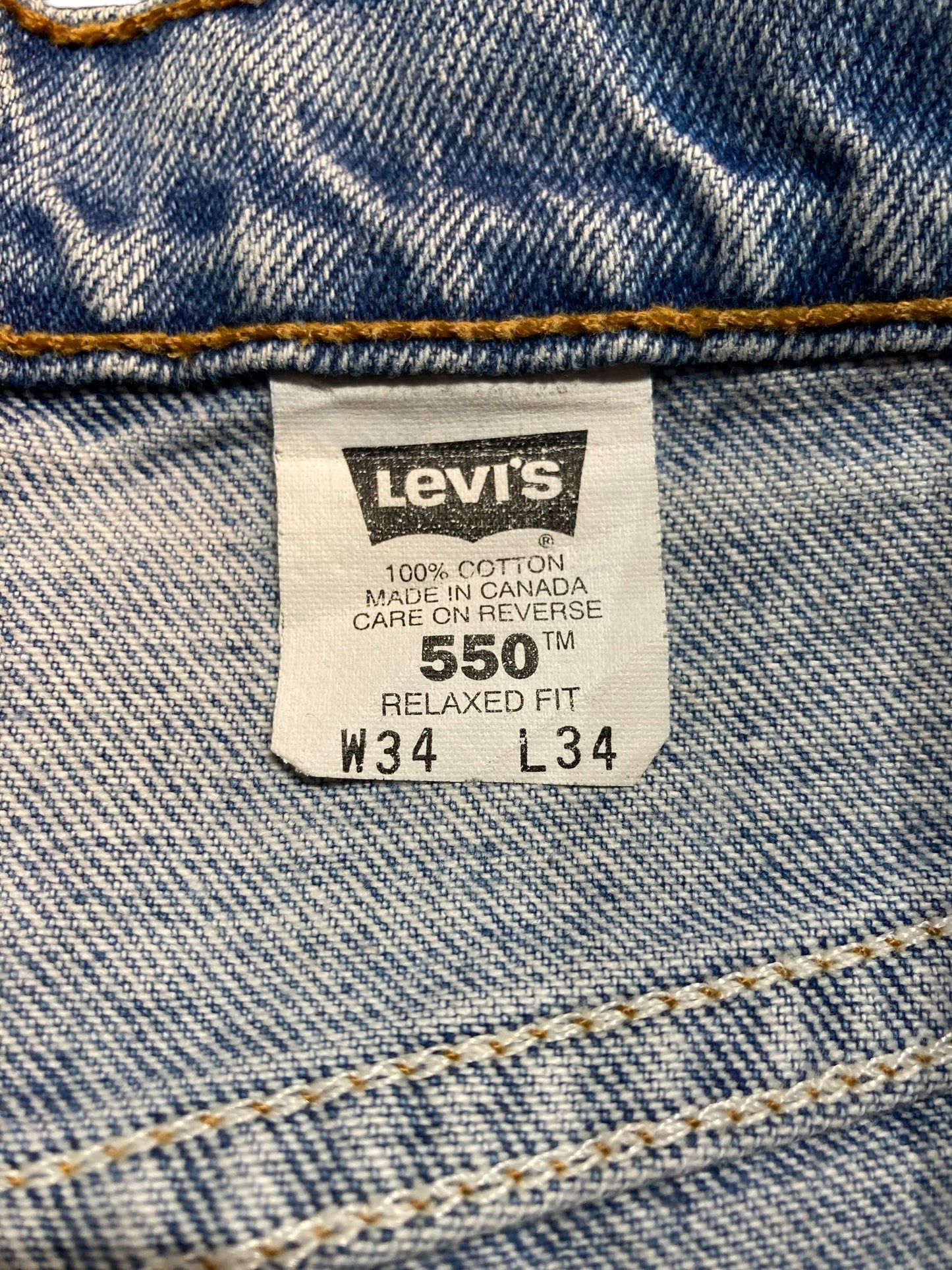 90s Levi’s リーバイス 550 リラックスフィット デニムパンツ