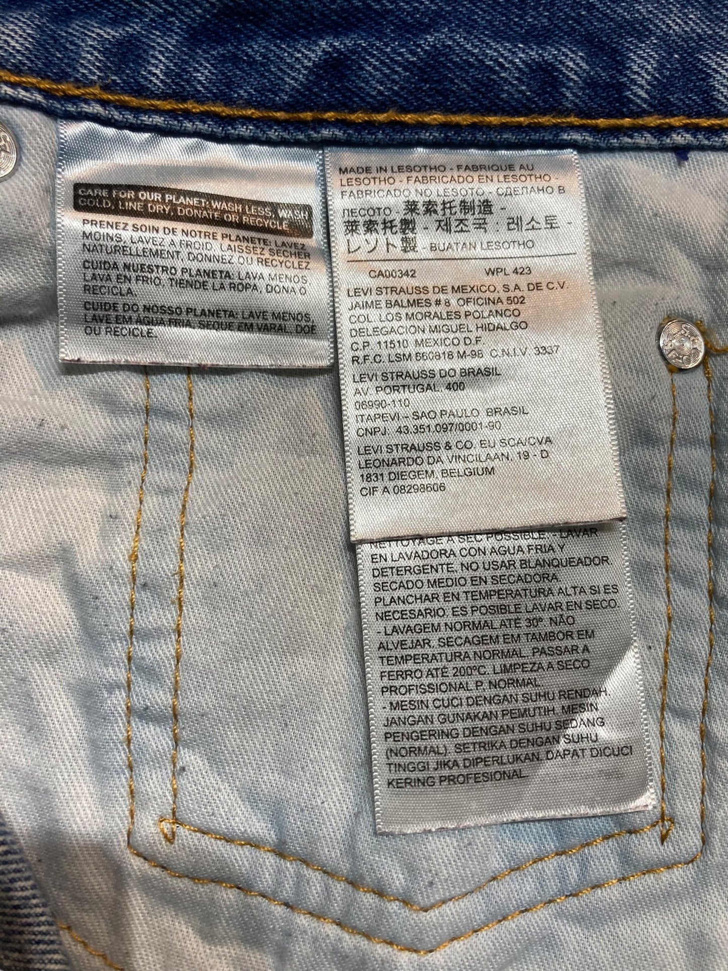 Levi’s リーバイス 550 リラックスフィット デニムパンツ