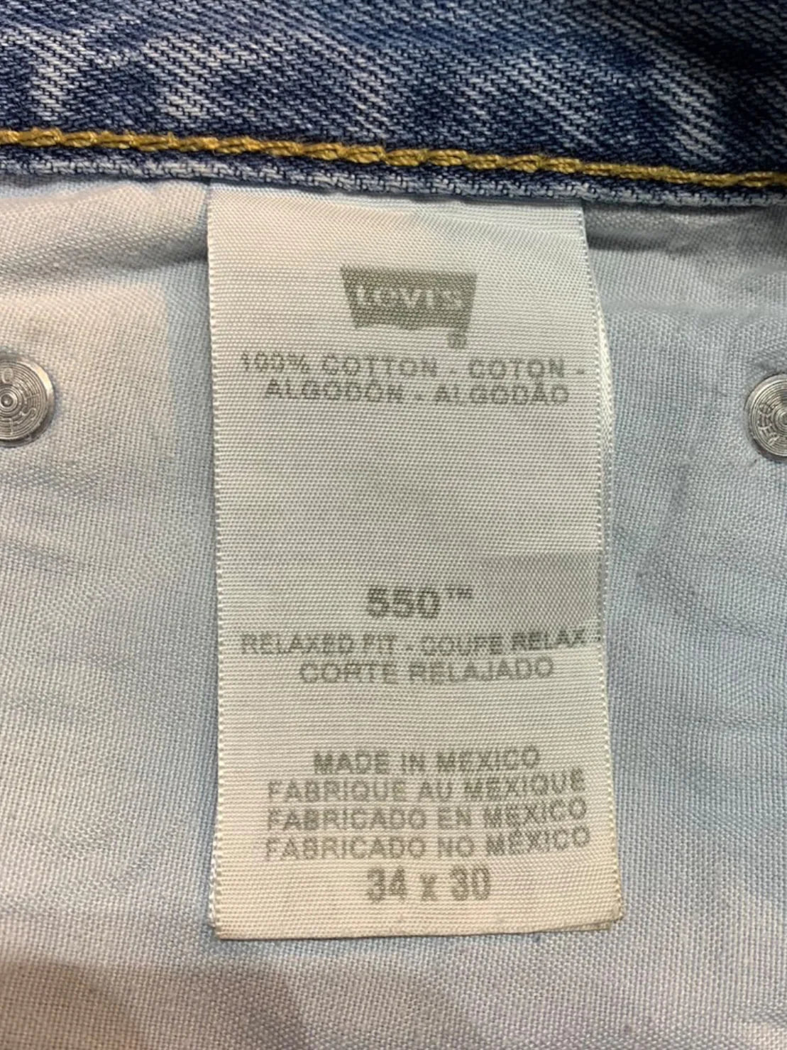 Levi’s リーバイス 550 リラックスフィット デニムパンツ