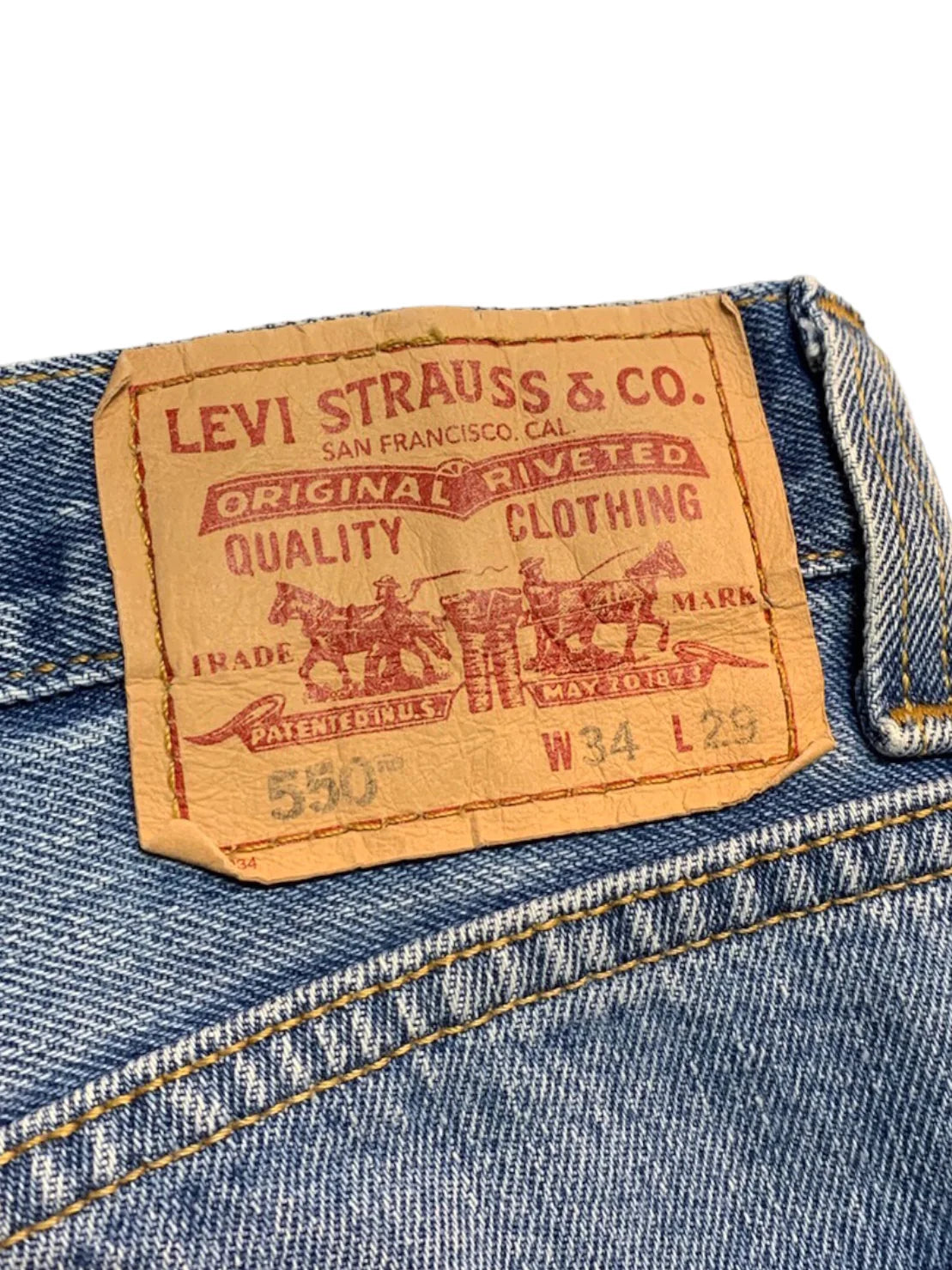 Levi’s リーバイス 550 リラックスフィット デニムパンツ