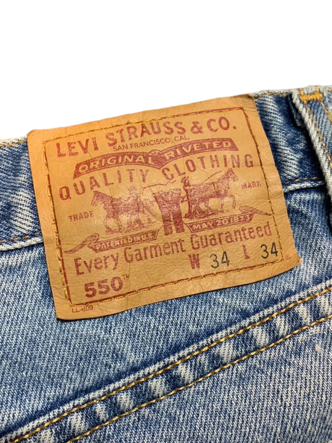 Levi’s リーバイス 550 リラックスフィット デニムパンツ