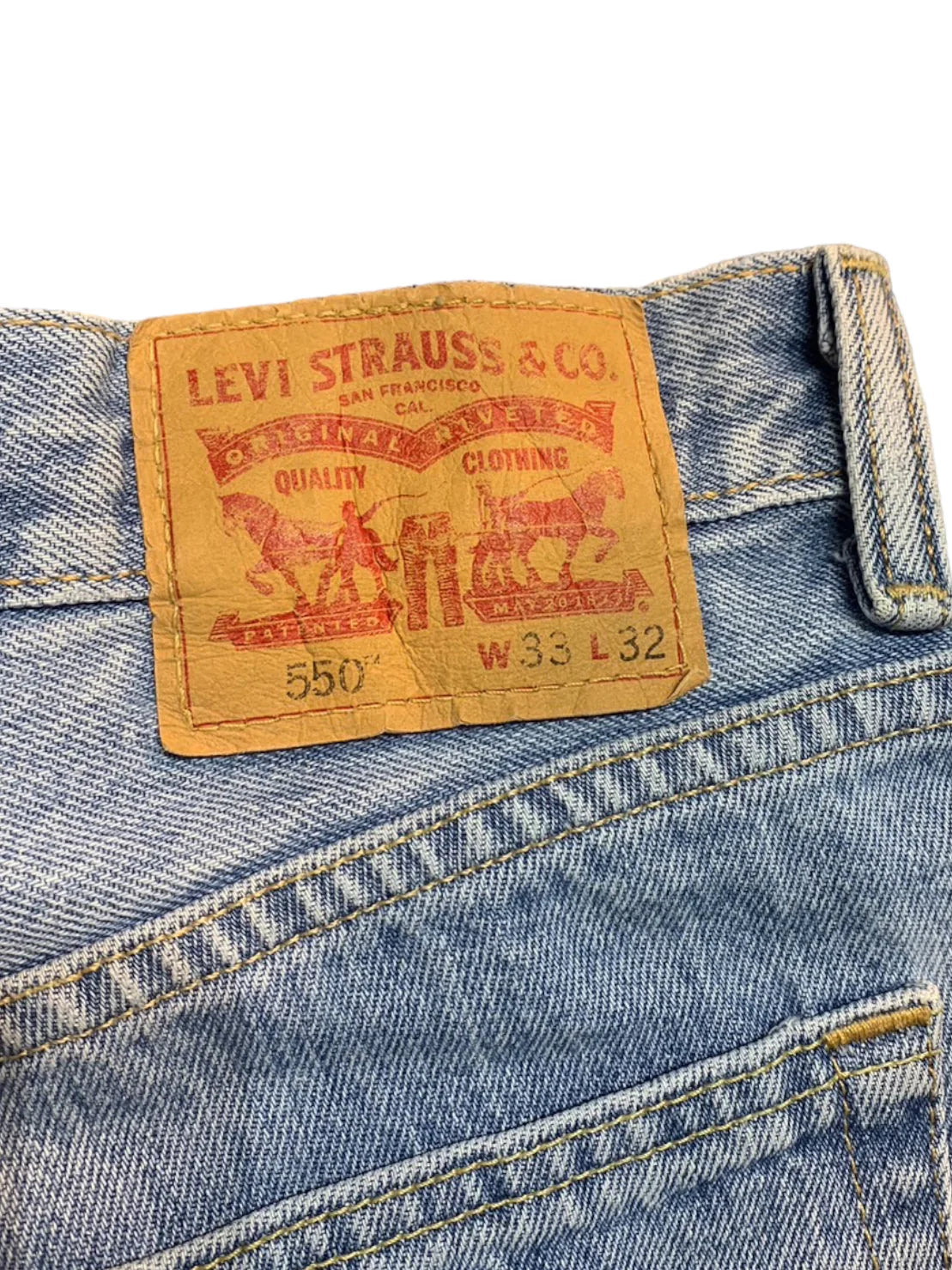 Levi’s リーバイス 550 リラックスフィット デニムパンツ