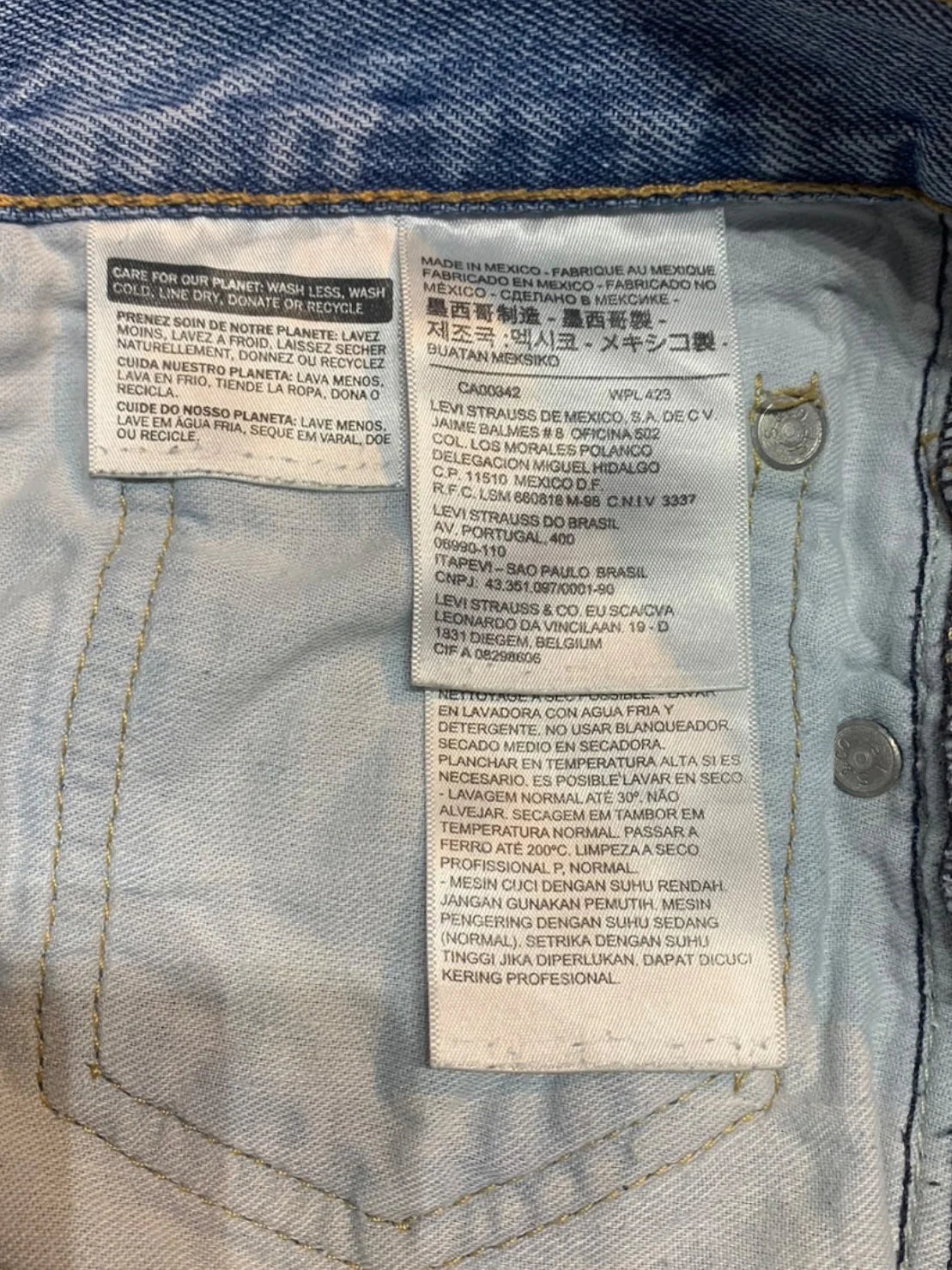 Levi’s リーバイス 550 リラックスフィット デニムパンツ