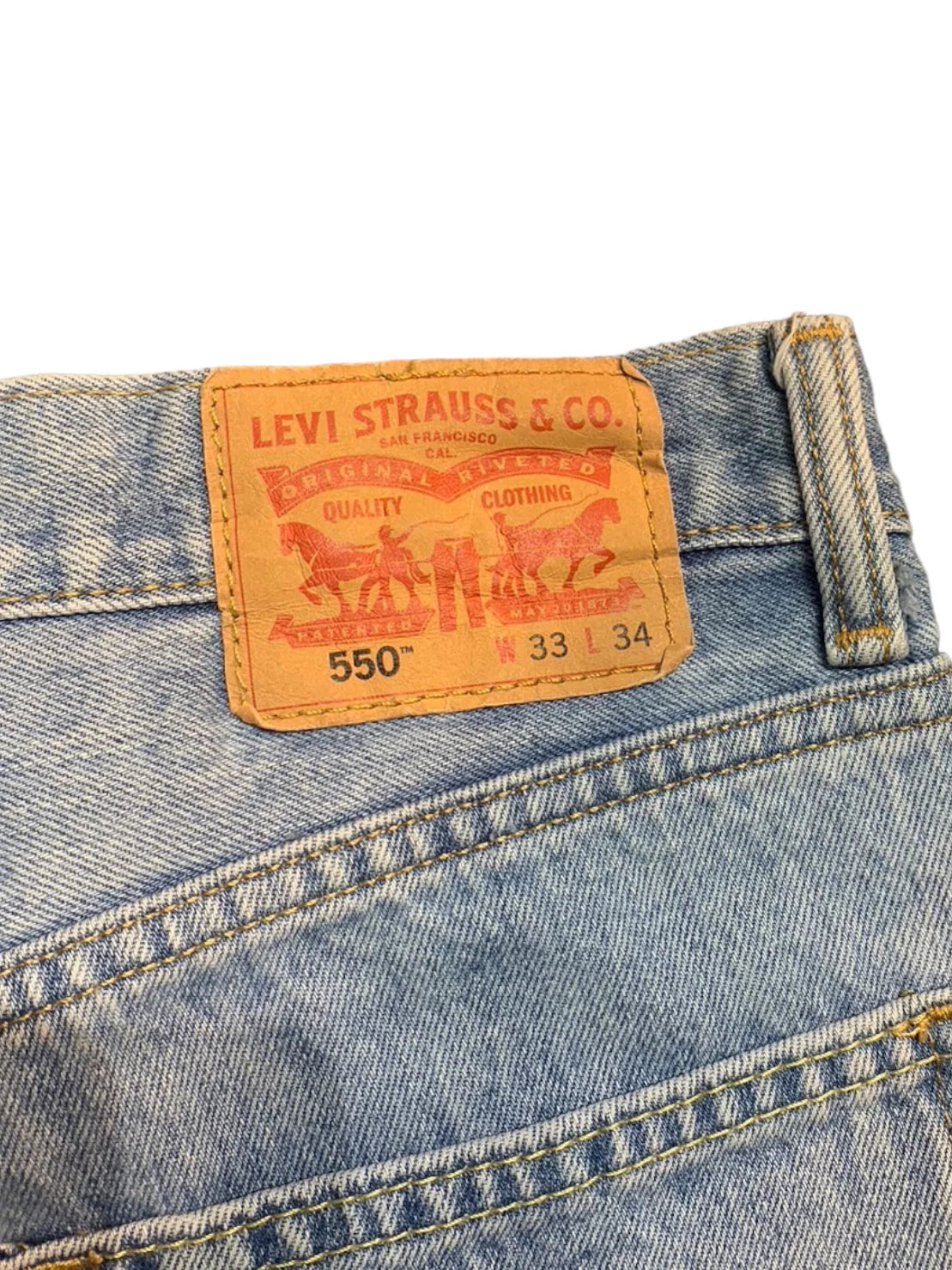 Levi’s リーバイス 550 リラックスフィット デニムパンツ