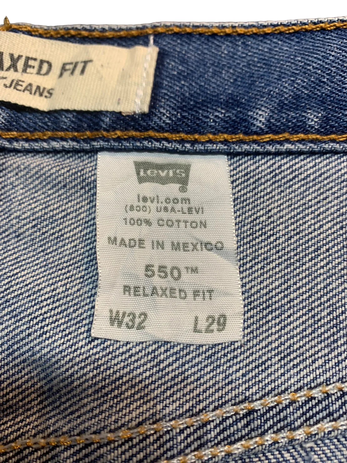 Levi’s リーバイス 550 リラックスフィット デニムパンツ