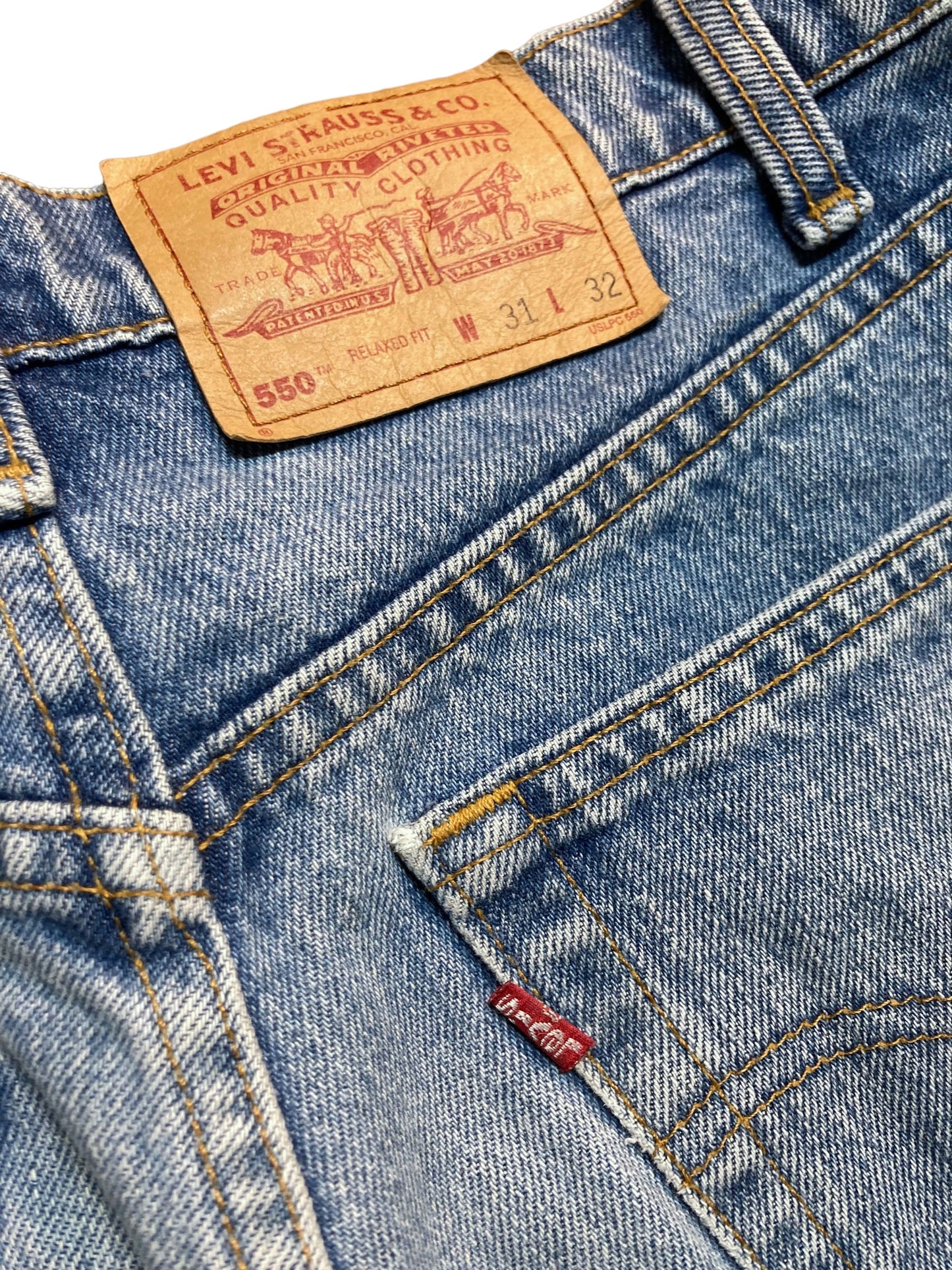 90s Levi’s リーバイス 550 リラックスフィット デニムパンツ