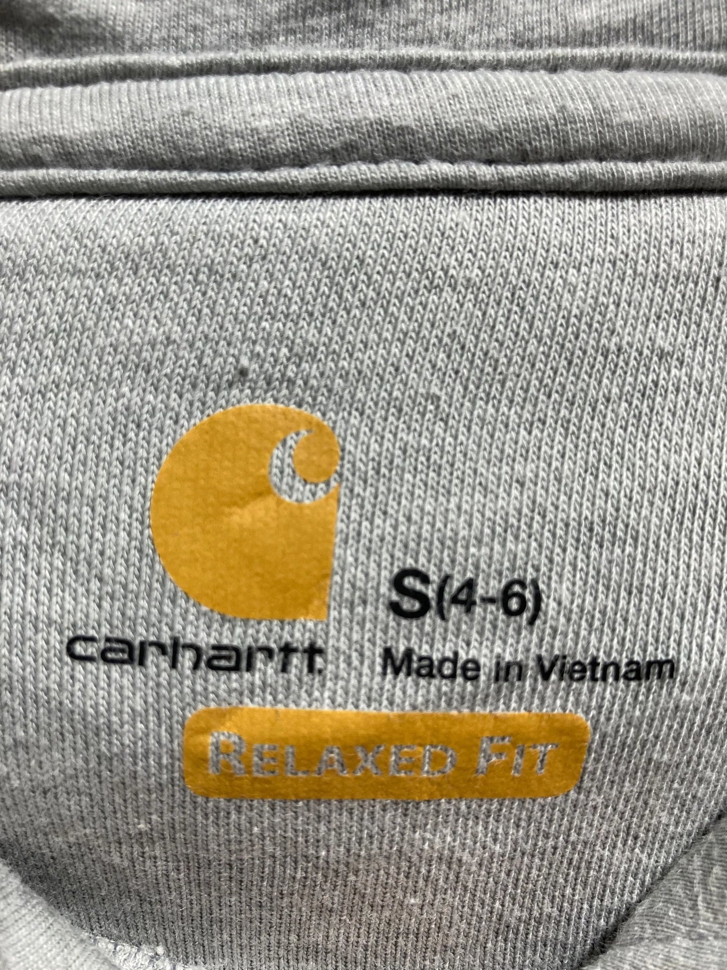 carhartt カーハート レディース 企業ロゴ フーディ パーカー スウェット リラックスフィット