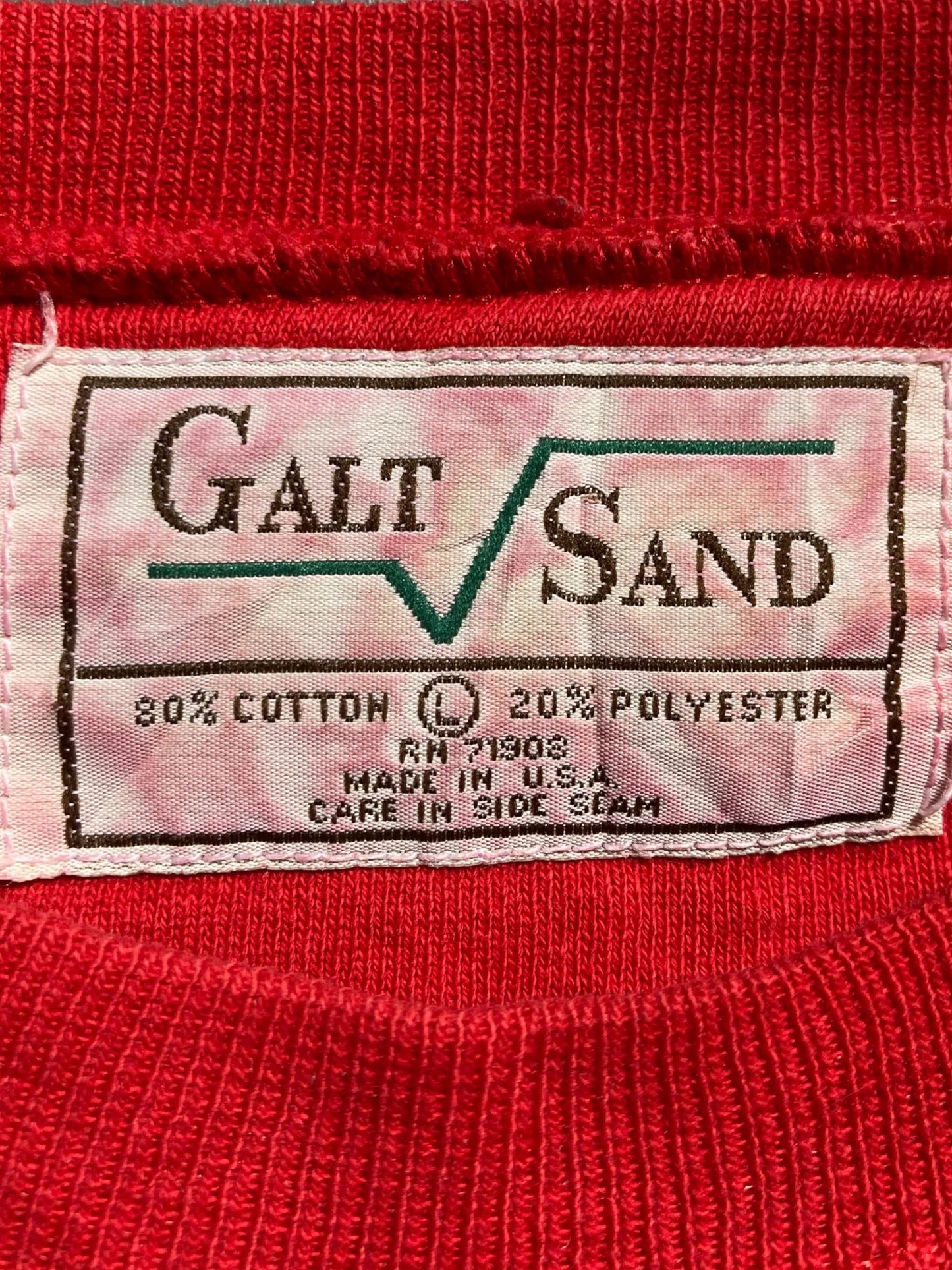 90s GALT SAND sweat OHIO オハイオ州立大学 カレッジ デザインスウェット トレーナー