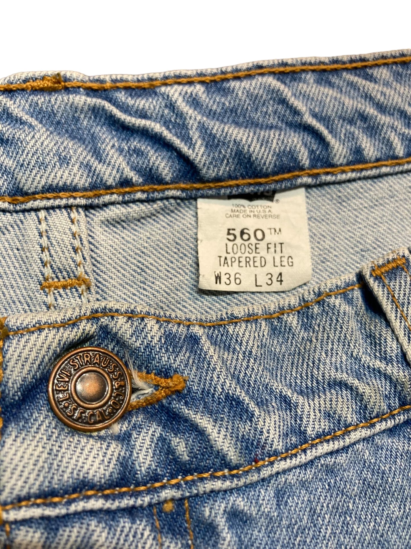 Levi’s リーバイス 560 90s ルーズフィット デニムパンツ