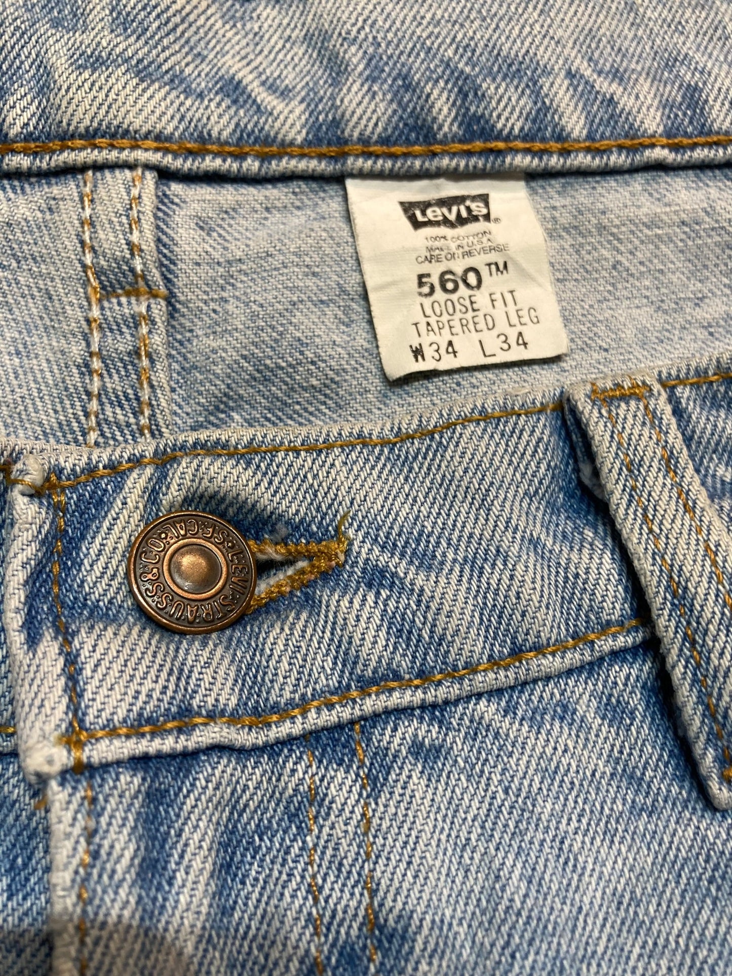 Levi’s リーバイス 560 90s ルーズフィット デニムパンツ