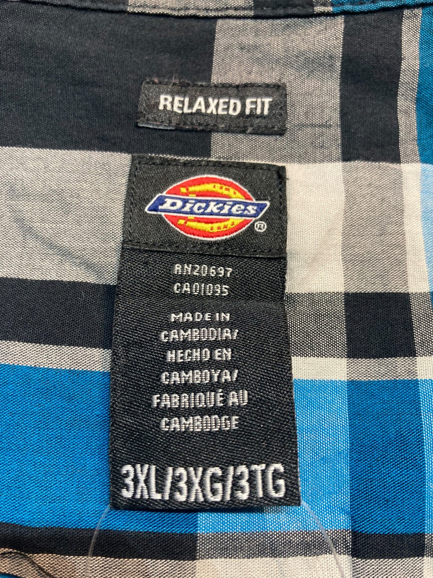 Dickies ディッキーズ チェックシャツ デザインシャツ 半袖シャツ