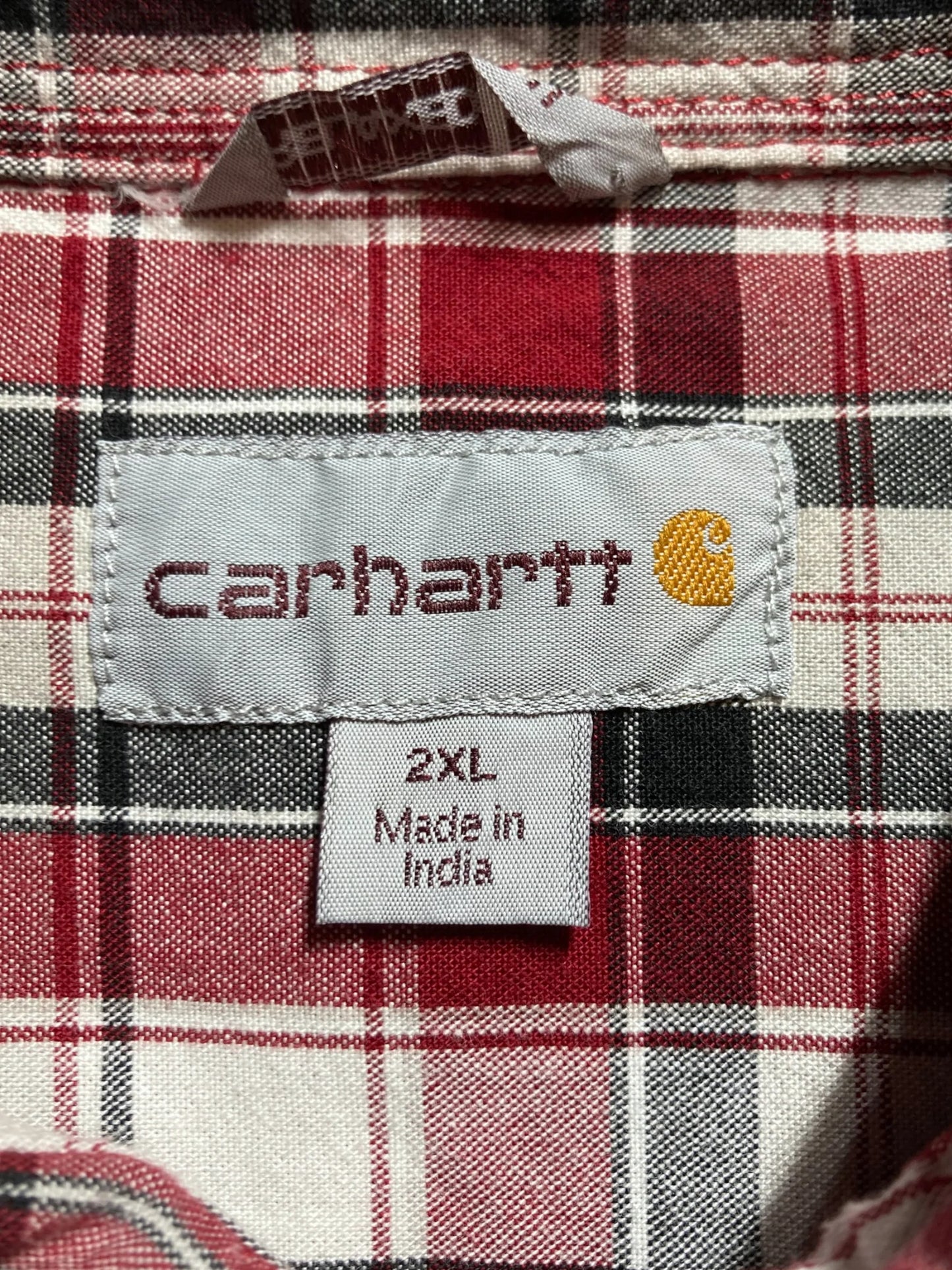 Carhartt カーハート チェックシャツ デザインシャツ 半袖シャツ