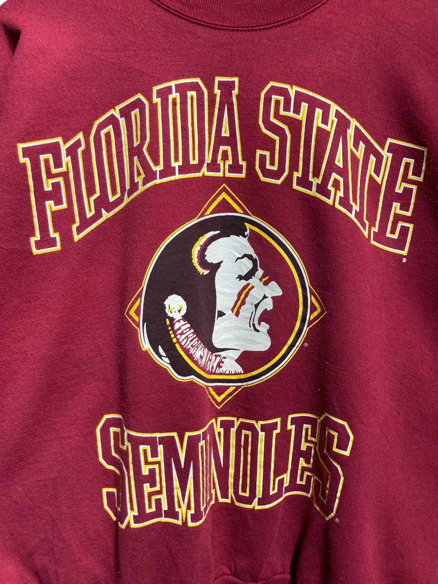 90s FLORIDA STATE SEMINOLES フロリダ州立 フットボール デザイン スウェット トレーナー