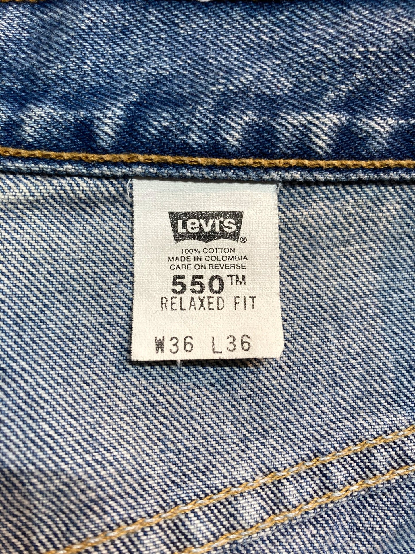 Levi’s リーバイス 90s 550 リラックスフィット デニムパンツ