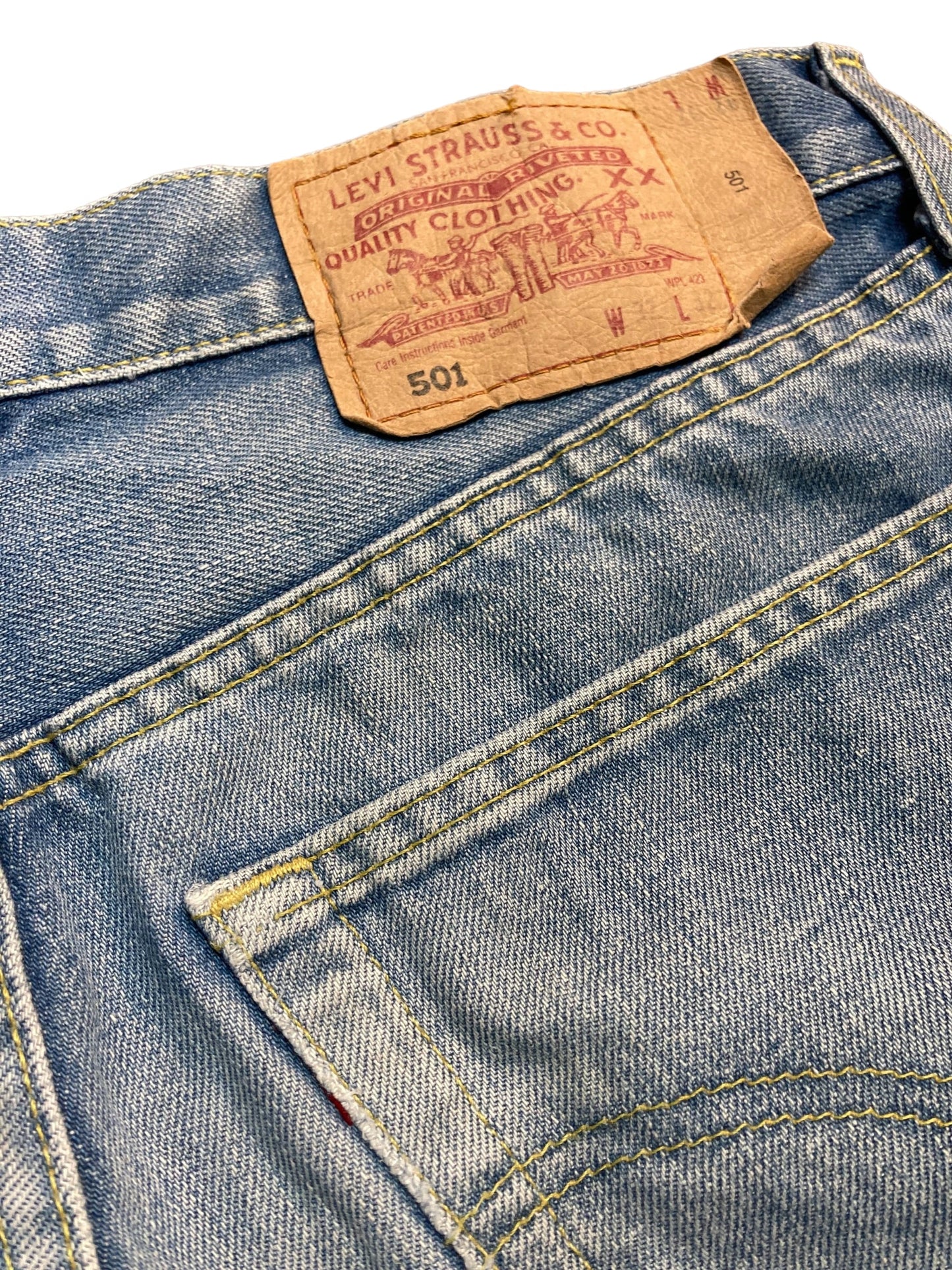 Levi’s リーバイス 501 90s ユーロ製 レギュラーストレート デニムパンツ