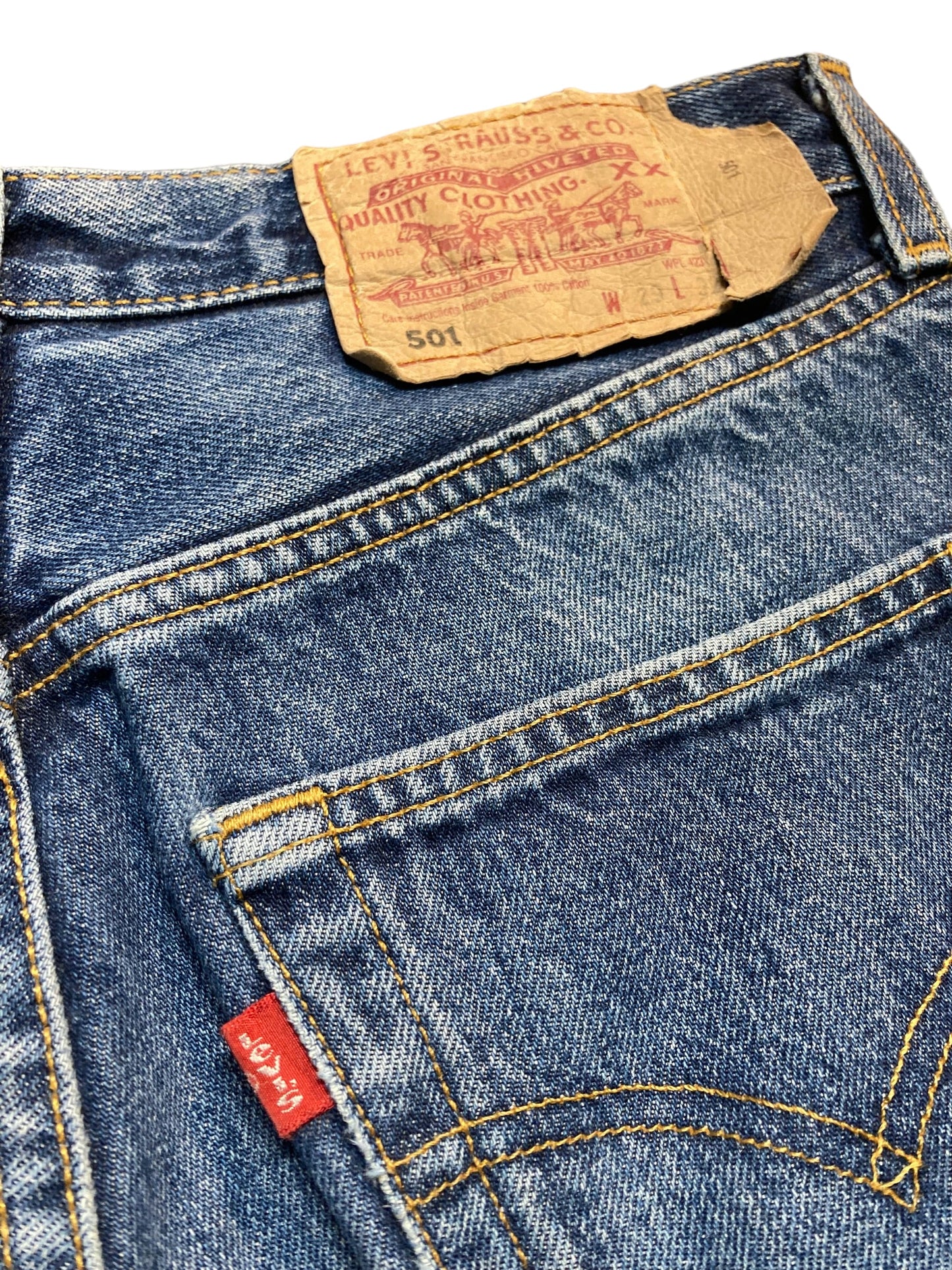 Levi’s リーバイス 501 90s ユーロ レギュラーストレート デニムパンツ