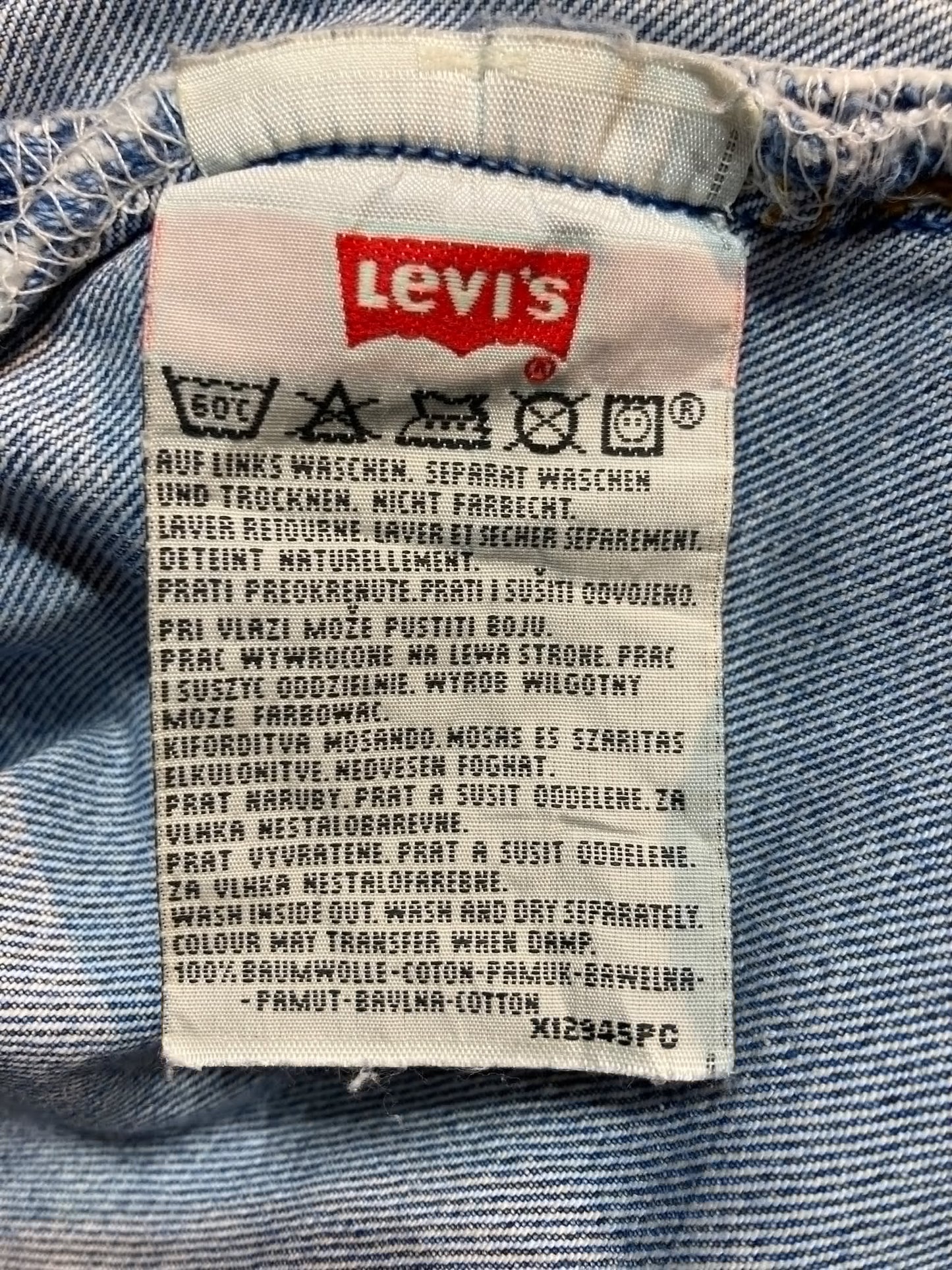 Levi’s リーバイス 501 90s レギュラーストレート デニムパンツ