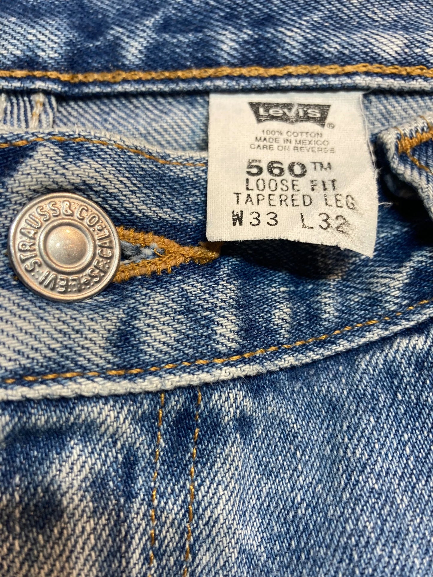 Levi’s リーバイス 560 90s ルーズフィット デニムパンツ