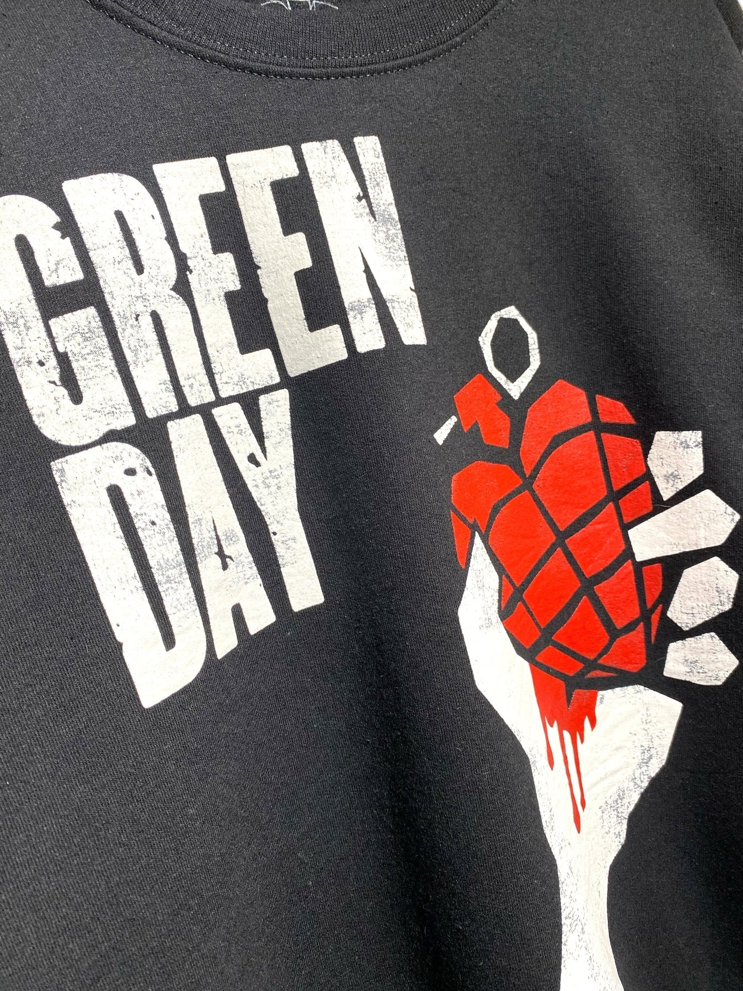 GREEN DAY グリーンデイ AMERICAN IDIOT オフィシャル デザインスウェット トレーナー