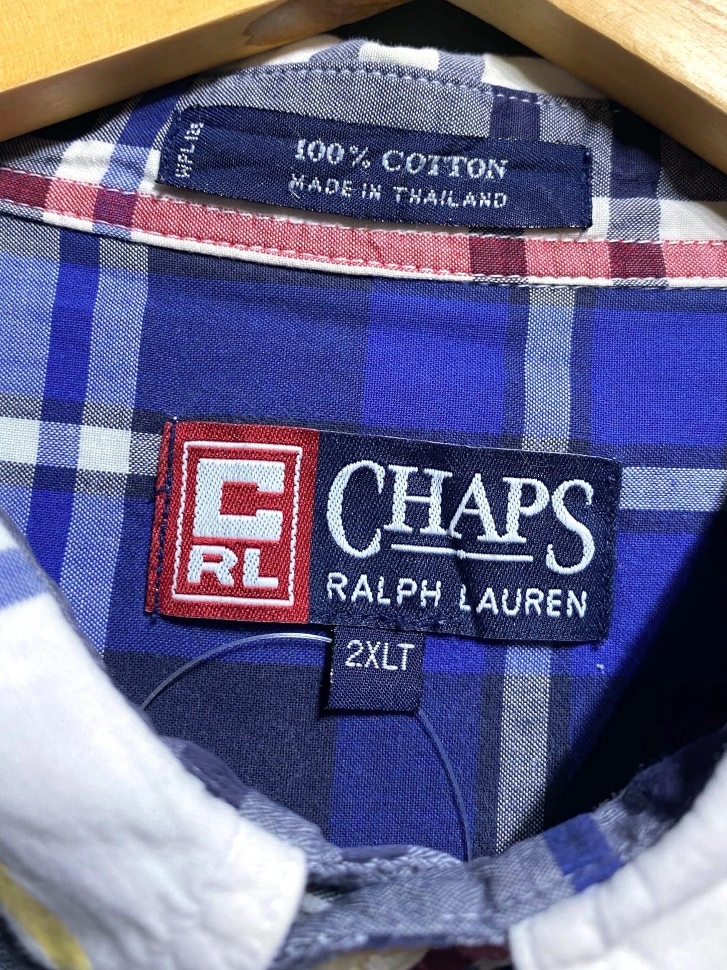 90s 90年代 Chaps Ralph Lauren ラルフローレン 半袖シャツ チェックシャツ