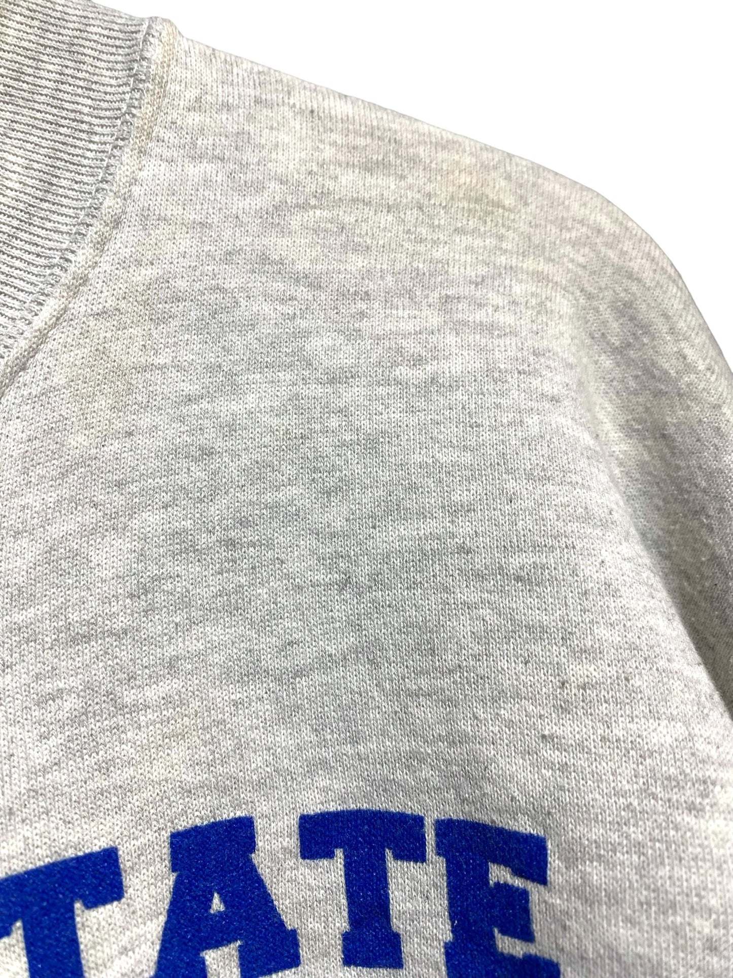 90s sweat JERZEES ジャージーズ カレッジ デザインスウェット トレーナー