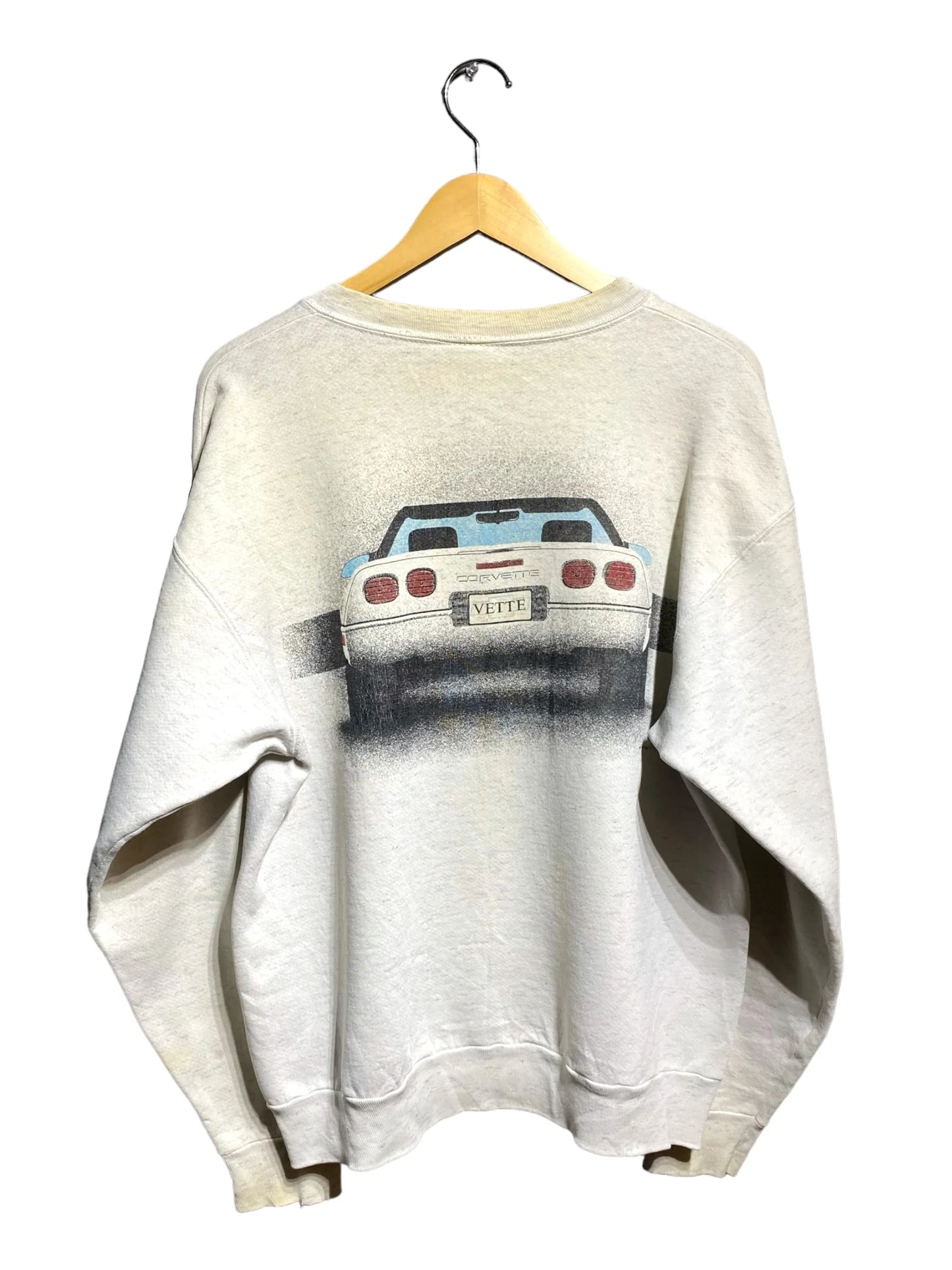 90s sweat ONEITA オニータ シボレー コルベット デザインスウェット トレーナー