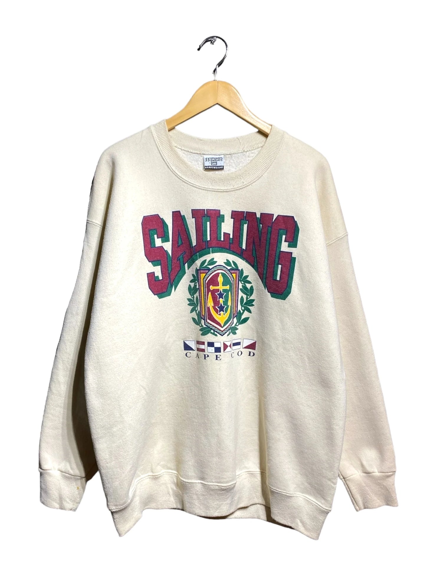 80s 90s sweat Lee リー カレッジ デザインスウェット トレーナー