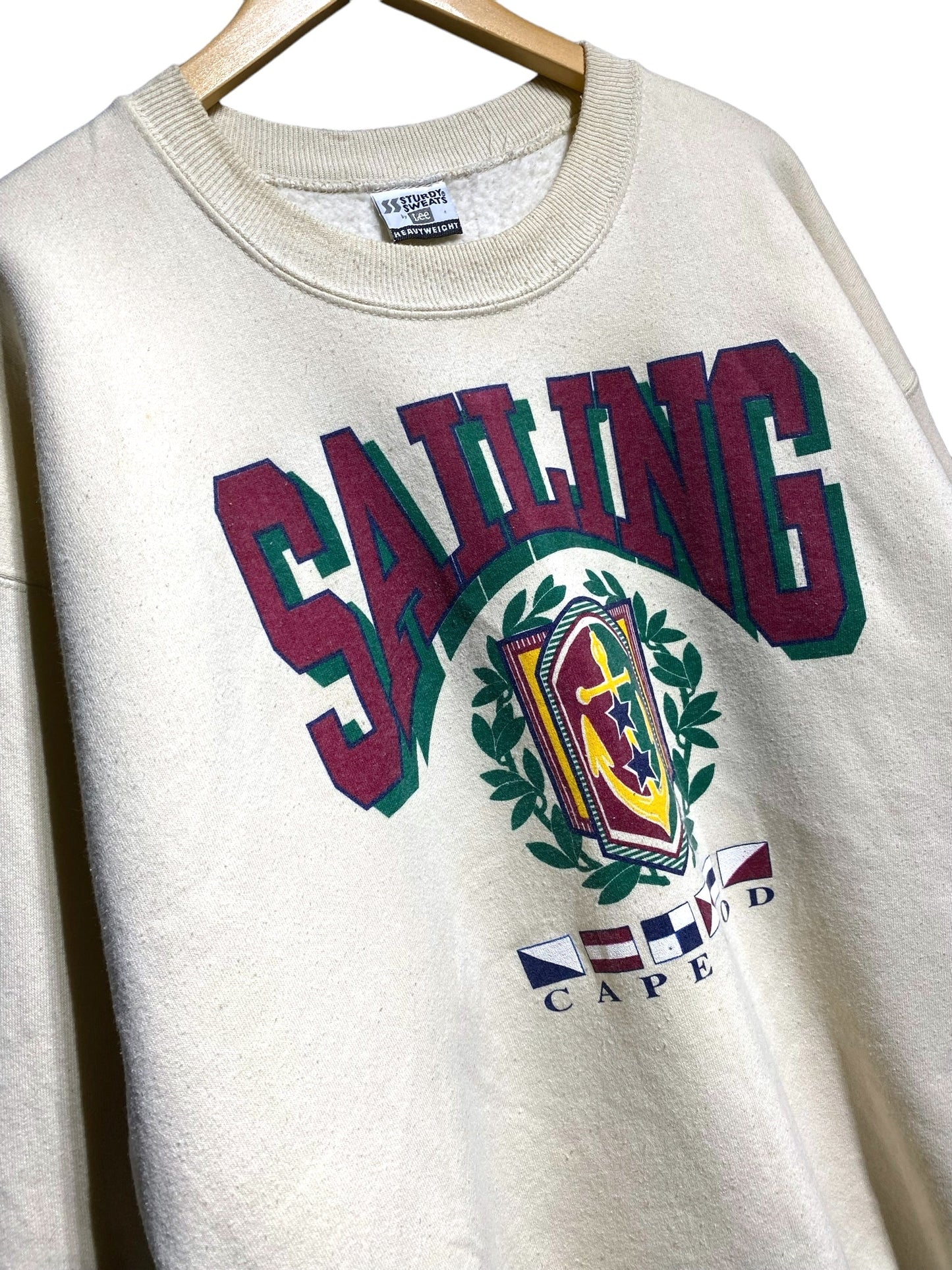 80s 90s sweat Lee リー カレッジ デザインスウェット トレーナー