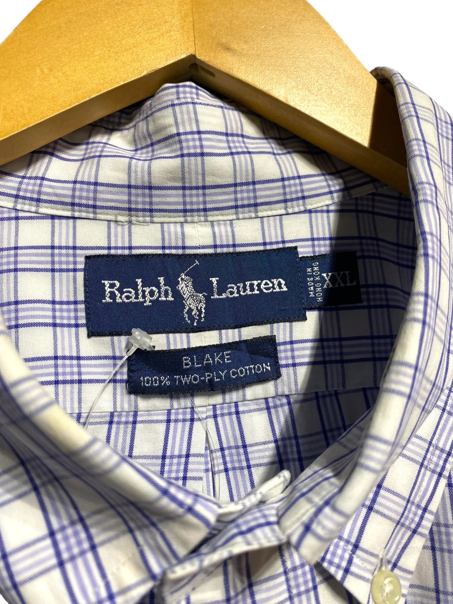 90s 90年代 Ralph Lauren ラルフローレン 半袖シャツ チェックシャツ