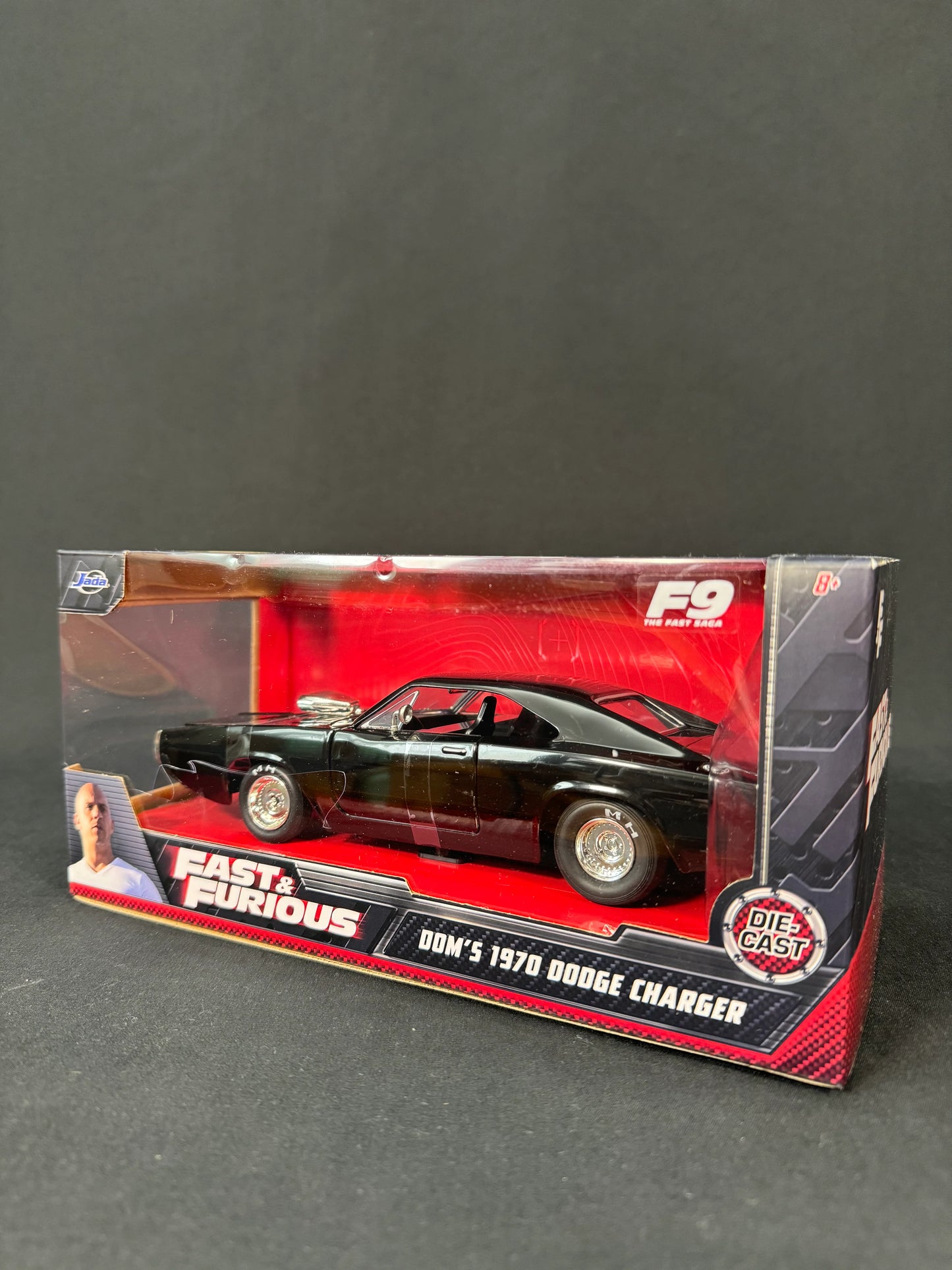 JadaTOYS ジェイダトイズ FAST&FURIOUS ワイルドスピード 1:24 SCALE DOM'S 1970 DODGE CHARGER R/T ドムズ ダッジ チャージャー