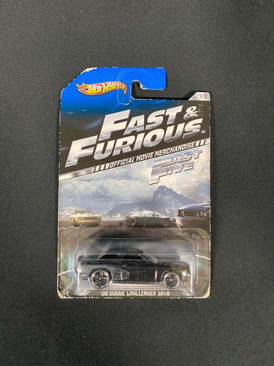 Hotwheels ホットウィール Fast & Furious ワイルドスピード 08 DODGE CHALLENGER SRT8 ダッジチャレンジャー