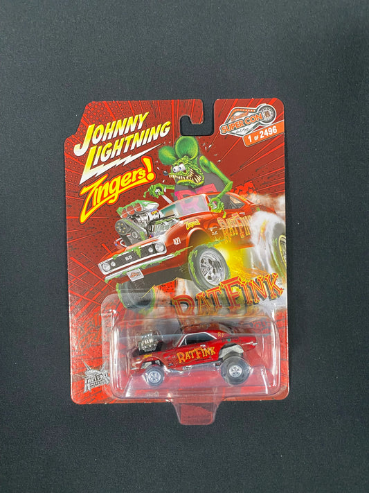 JOHNNY LIGHTNING RATFINK ラットフィンク ミニカー 1967 Chevy Camaro Zinger シェビー カマロ