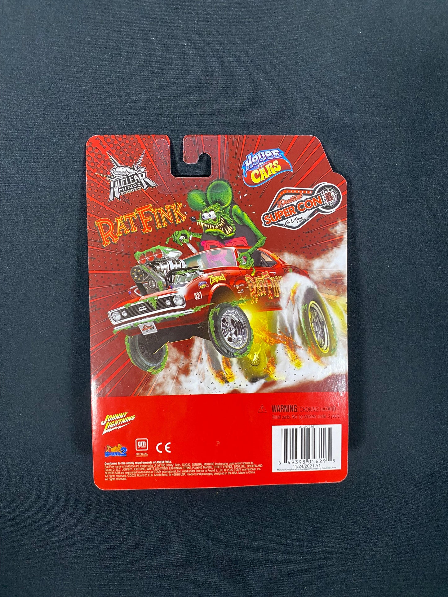 JOHNNY LIGHTNING RATFINK ラットフィンク ミニカー 1967 Chevy Camaro Zinger シェビー カマロ