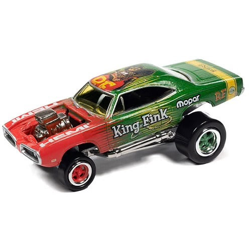 JOHNNY LIGHTNING RATFINK ラットフィンク ミニカー 1970 Dodge Super Bee ダッジ スーパービー