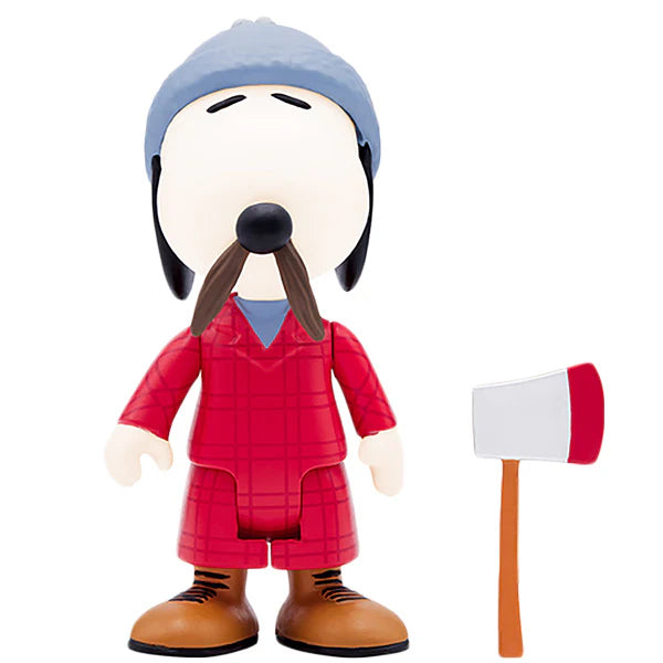 SUPER7 スーパーセブン リアクションフィギュア PEANUTS SNOOPY スヌーピー LUMBERJACK SNOOPY