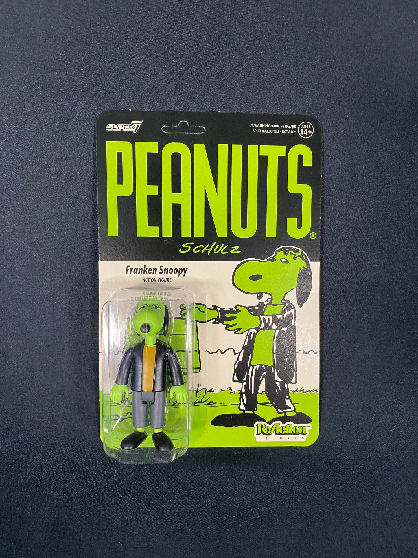 SUPER7 スーパーセブン リアクションフィギュア PEANUTS SNOOPY スヌーピー FRANKEN SNOOPY