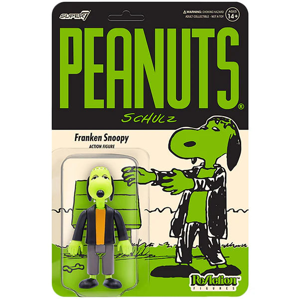 SUPER7 スーパーセブン リアクションフィギュア PEANUTS SNOOPY スヌーピー FRANKEN SNOOPY