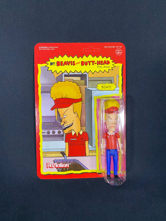 SUPER7 スーパーセブン リアクションフィギュア BEAVIS AND BUTT-HEAD ビーバス＆バットヘッド BUGER WORLD BEAVIS